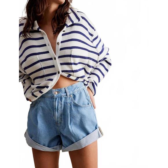 Free People Danni Short Open Sky